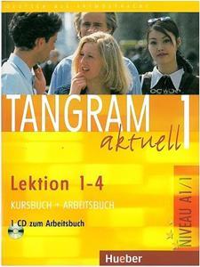 TANGRAM AKTUELL 1 KURSBUCH+ARBEITSBUCH+CD LEKTION 1-4