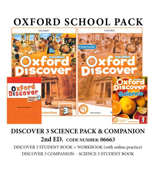 DISCOVER 3 (II ed) SCIENCE PACK (+COMPANION) -06663