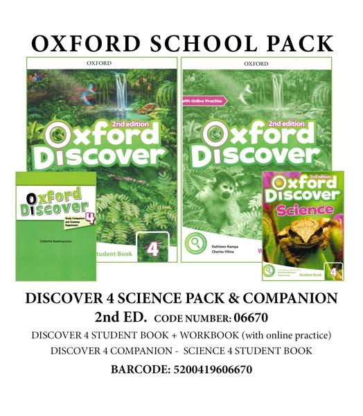 DISCOVER 4 (II ed) SCIENCE PACK (+COMPANION) -06670