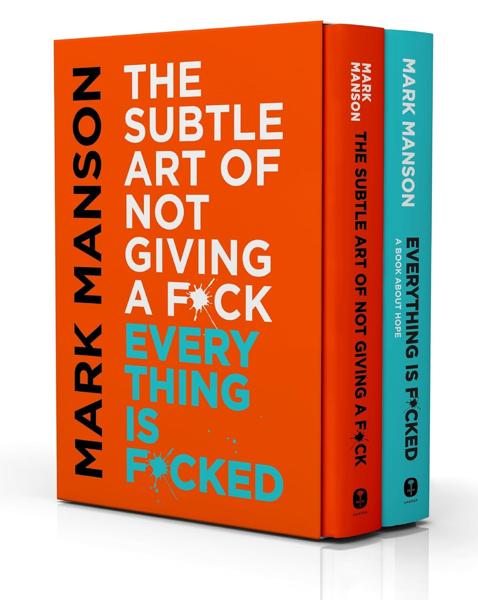 THE SUBTLE ART OF NOT GIVING A F*CK / EVERYTHING IS F*CKED BOX SET