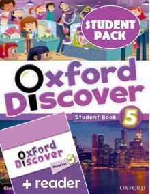 DISCOVER 5 ST/BK & READER (+WORDLIST) 2019