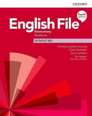 ENGLISH FILE 4TH EDITION ELEMENTARY WKBK