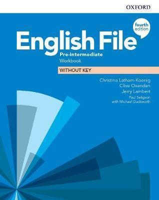 ENGLISH FILE 4TH EDITION PRE-INTERMEDIATE WKBK