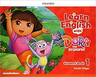 LEARN ENGLISH WITH DORA THE EXPLORER 1 ST/BK
