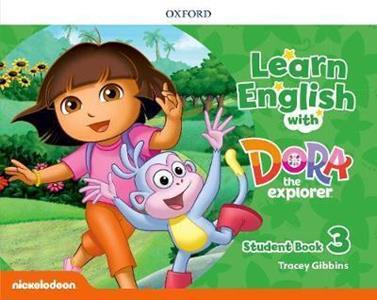LEARN ENGLISH WITH DORA THE EXPLORER 3 ST/BK