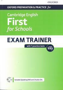 FIRST FOR SCHOOLS EXAM TRAINER W/KEY 2017