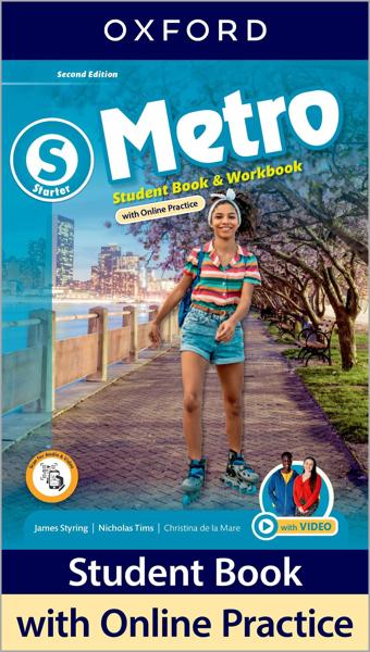 METRO STARTER 2ND ST/BK & WKBK (+ONLINE PRACTICE)