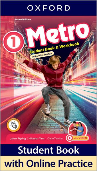 METRO 1 2ND ST/BK & WKBK (+ONLINE PRACTICE)