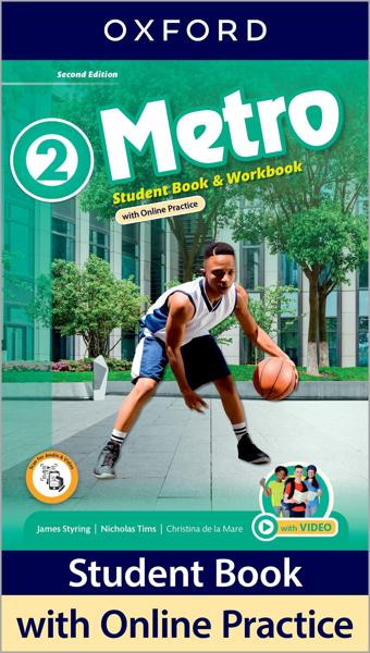 METRO 2 2ND ST/BK & WKBK (+ONLINE PRACTICE)