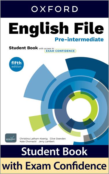 ENGLISH FILE 5TH EDITION PRE-INTERMEDIATE ST/BK (+EXAM CONFIDENCE)
