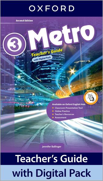 METRO 3 2ND TCHR'S GUIDE (+DIGITAL PACK)