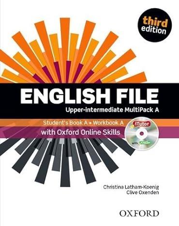 ENGLISH FILE 3RD EDITION UPPER-INTERMEDIATE ST/BK & WKBK PACK A (+ITUTOR+ICHECKER)