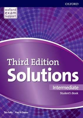 SOLUTIONS 3RD EDITION INTERMEDIATE ST/BK