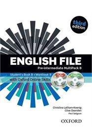 ENGLISH FILE 3RD EDITION PRE-INTERMEDIATE ST/BK & WKBK PACK B (+ITUTOR+ICHECKER+ONLINE)