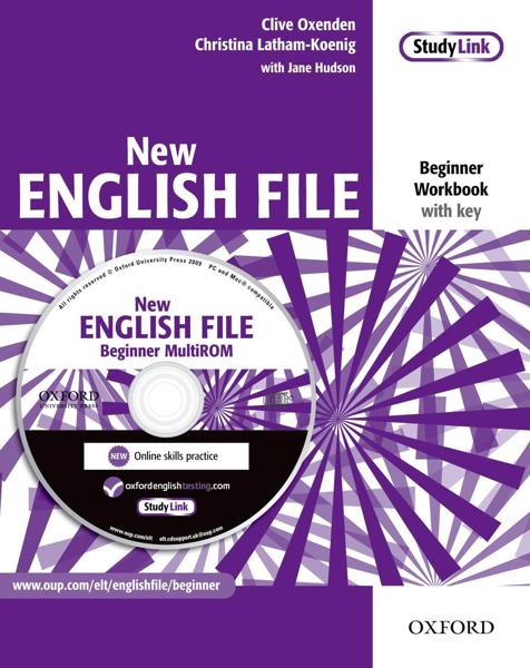 NEW ENGLISH FILE BEGINNER WKBK W/KEY (+MULTI-ROM)