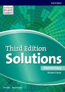 SOLUTIONS 3RD EDITION ELEMENTARY ST/BK (+ONLINE)