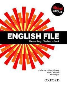 ENGLISH FILE 3RD EDITION ELEMENTARY ST/BK
