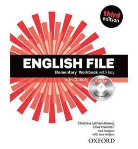 ENGLISH FILE 3RD EDITION ELEMENTARY WKBK W/KEY