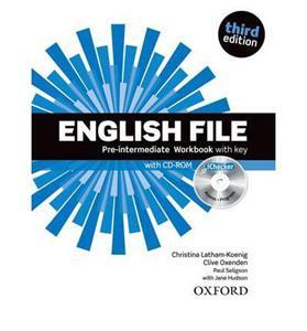 ENGLISH FILE 3RD EDITION PRE-INTERMEDIATE WKBK W/KEY