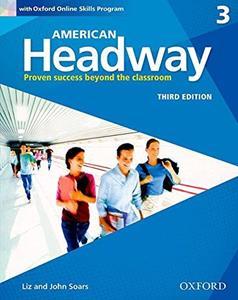 AMERICAN HEADWAY 3 3RD EDITION ST/BK (+ONLINE SKILLS)