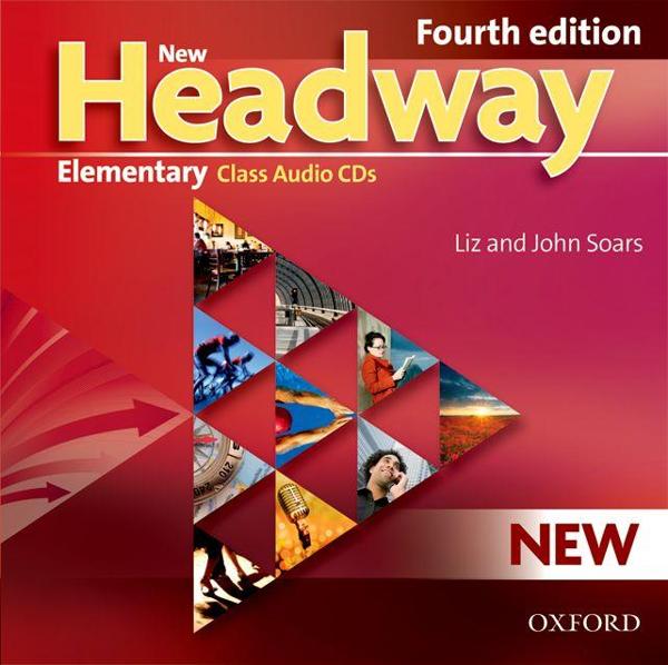 NEW HEADWAY 4TH ELEMENTARY CDs(3)
