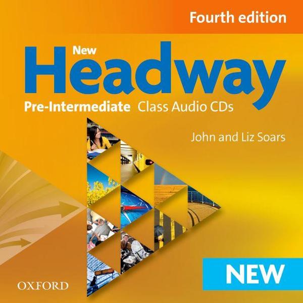 NEW HEADWAY 4TH PRE INTERMEDIATE CDs(3)