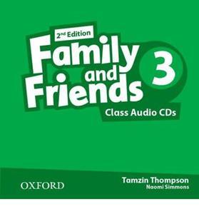 FAMILY & FRIENDS 3 2ND EDITION  CDs