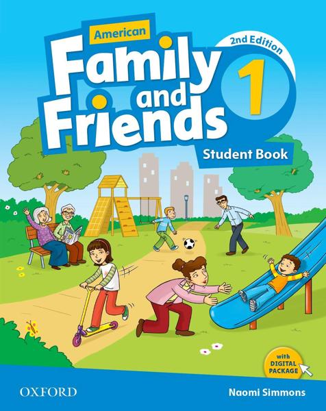 AMERICAN FAMILY & FRIENDS 1 2ND ED ST/BK