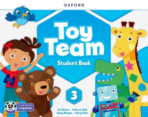 TOY TEAM 3 ST/BK (+LINGOKIDS APP)