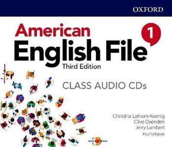 AMERICAN ENGLISH FILE 3RD 1 CD
