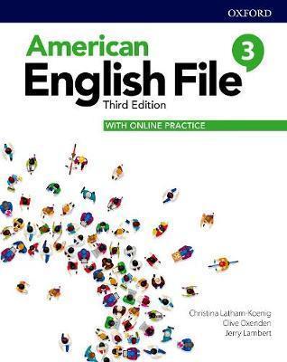 AMERICAN ENGLISH FILE 3RD 3 ST/BK (+ONLINE PRACTICE)