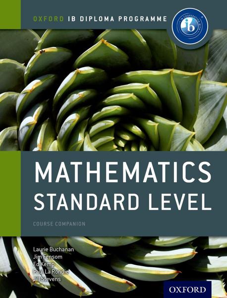 MATHEMATICS ST/BK STANDARD LEVEL