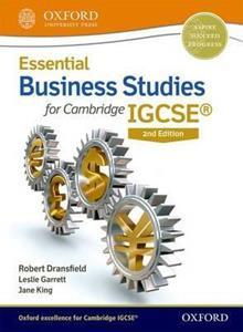 ESSENTIAL BUSINESS FOR CAMBRIDGE IGCSE STUDENT'S BOOK  ( 2ND EDITION )