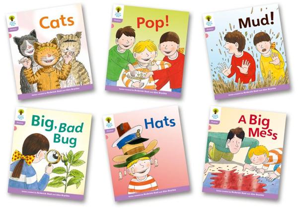 OXFORD READING TREE LVL 1+: FLOPPY'S PHONICS FICTION: PACK OF 6 (ORT)