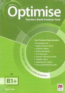OPTIMISE B1+ TEACHER'S BOOK PREMIUM PACK ΒΙΒΛΙΟ ΚΑΘΗΓΗΤΗ