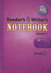 READING STREET - READER - GRADE 3 LEVEL 1 READERS & WRITERS NOTEBOOK