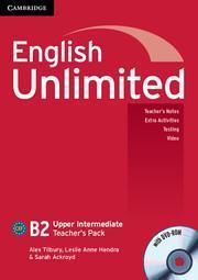 * ENGLISH UNLIMITED UPPER-INTERMEDIATE B2 TCHR'S (+DVD-ROM)