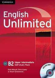 * ENGLISH UNLIMITED UPPER-INTERMEDIATE B2 WKBK SELF STUDY (+DVD-ROM)