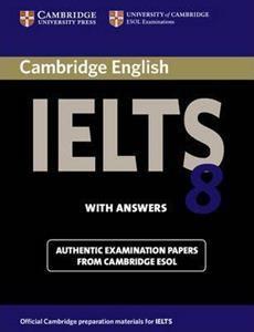 * IELTS 8 PRACTICE TESTS ST/BK W/ANSWERS