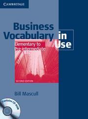BUSINESS VOCABULARY IN USE ELEM.PRE-INT W/ANSWERS (+CD-ROM) 2ND ED.