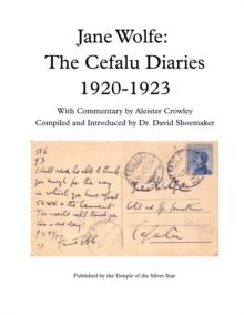JANE WOLFE: THE CEFALU DIARIES 1920- 1923
