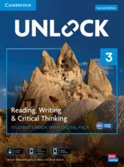 * UNLOCK 3 READING, WRITING & CRITICAL THINKING ST/BK (+DIGITAL PACK) 2ND ED