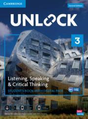 * UNLOCK 3 LISTENING, SPEAKING & CRITICAL THINKING ST/BK (+DIGITAL PACK) 2ND ED