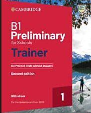 PET PRELIMINARY FOR SCHOOLS B1 TRAINER 1 ST/BK W/O ANSWERS (+ AUDIO + EBOOK) 2022