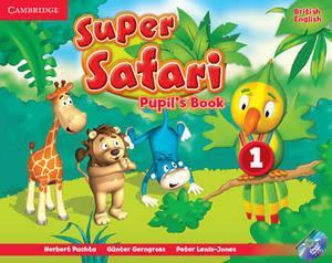 SUPER SAFARI 1 ST/BK (+DVD-ROM) (BRITISH ENGLISH)