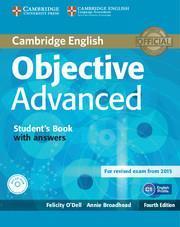 OBJECTIVE 4TH ADVANCED ST/BK W/ANSWERS (+CD-ROM)