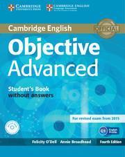 OBJECTIVE 4TH EDITION ADVANCED STUDENT'S BOOK WITHOUT ANSWERS (+CD-ROM)