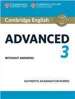 CAE 3 PRACTICE TESTS ST/BK