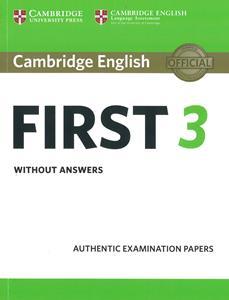 FIRST FCE 3 PRACTICE TESTS