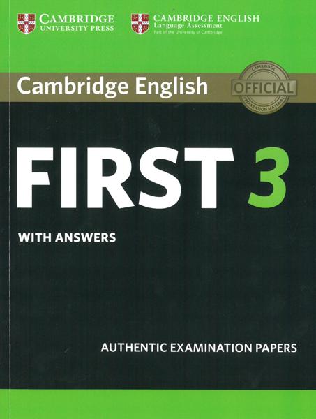 FIRST FCE 3 PRACTICE TESTS W/ANSWERS